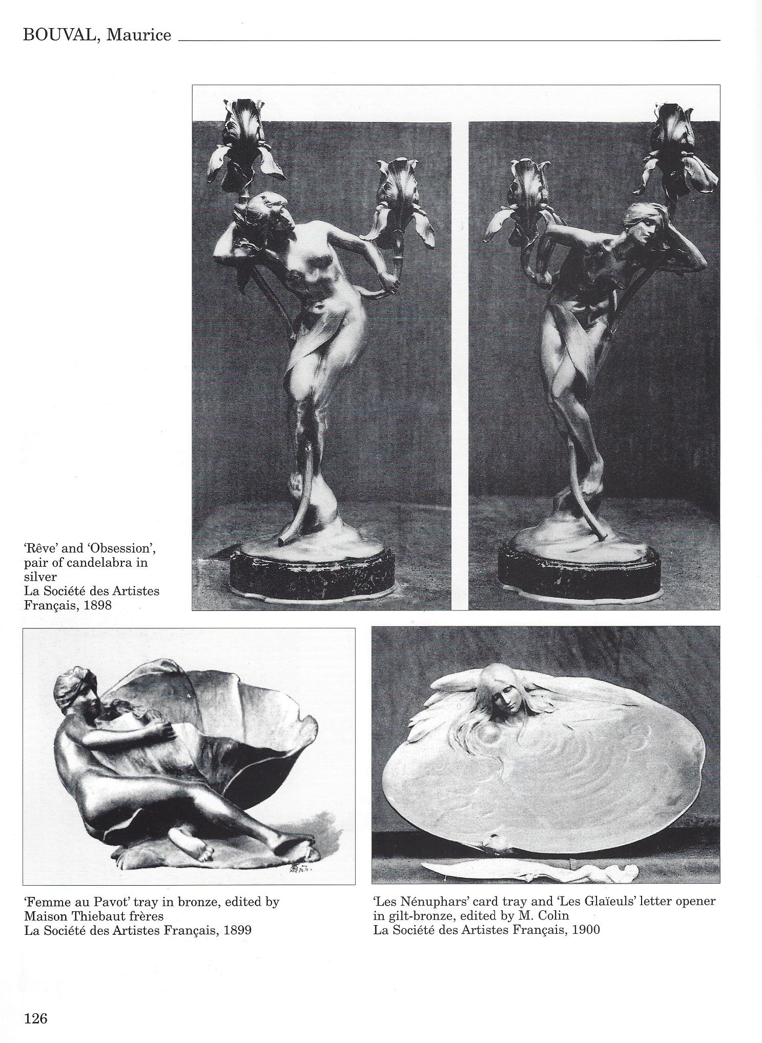 Maurice Bouval Inkwell